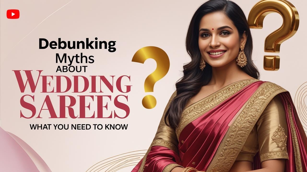 Debunking 5 Myths About Wedding Sarees: What You Need to Know